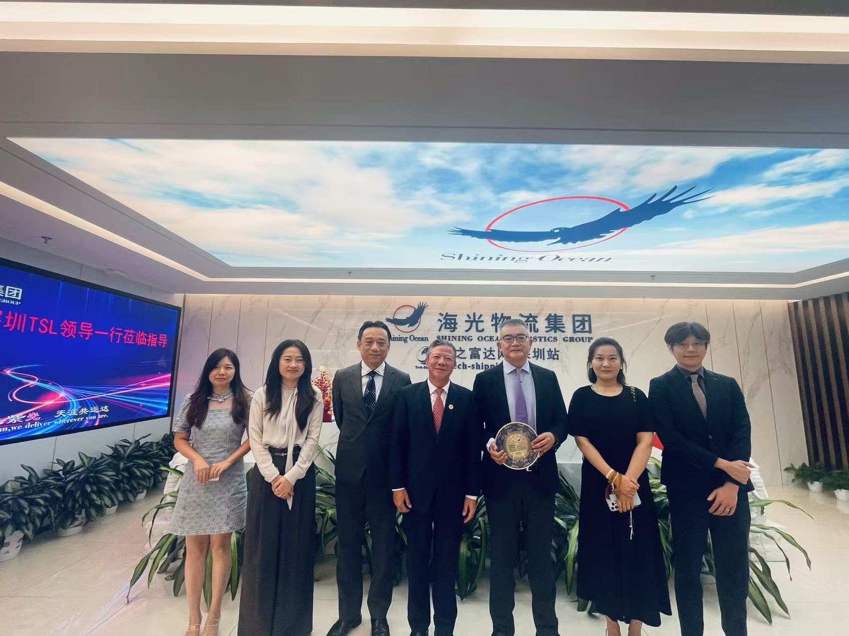 Shenzhen TSL representatives visited Haiguang headquarters