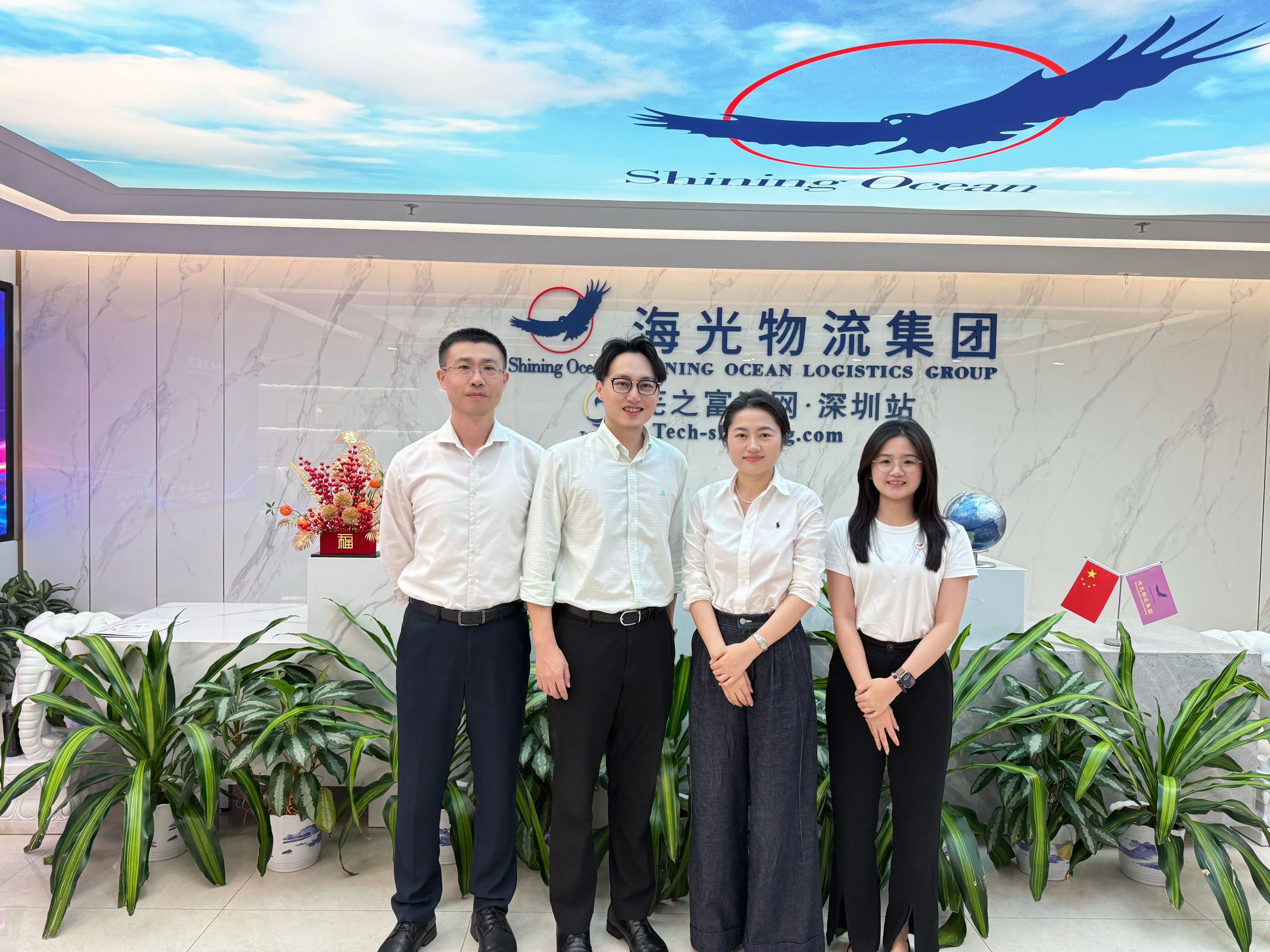 YML representatives visited Haiguang headquarters