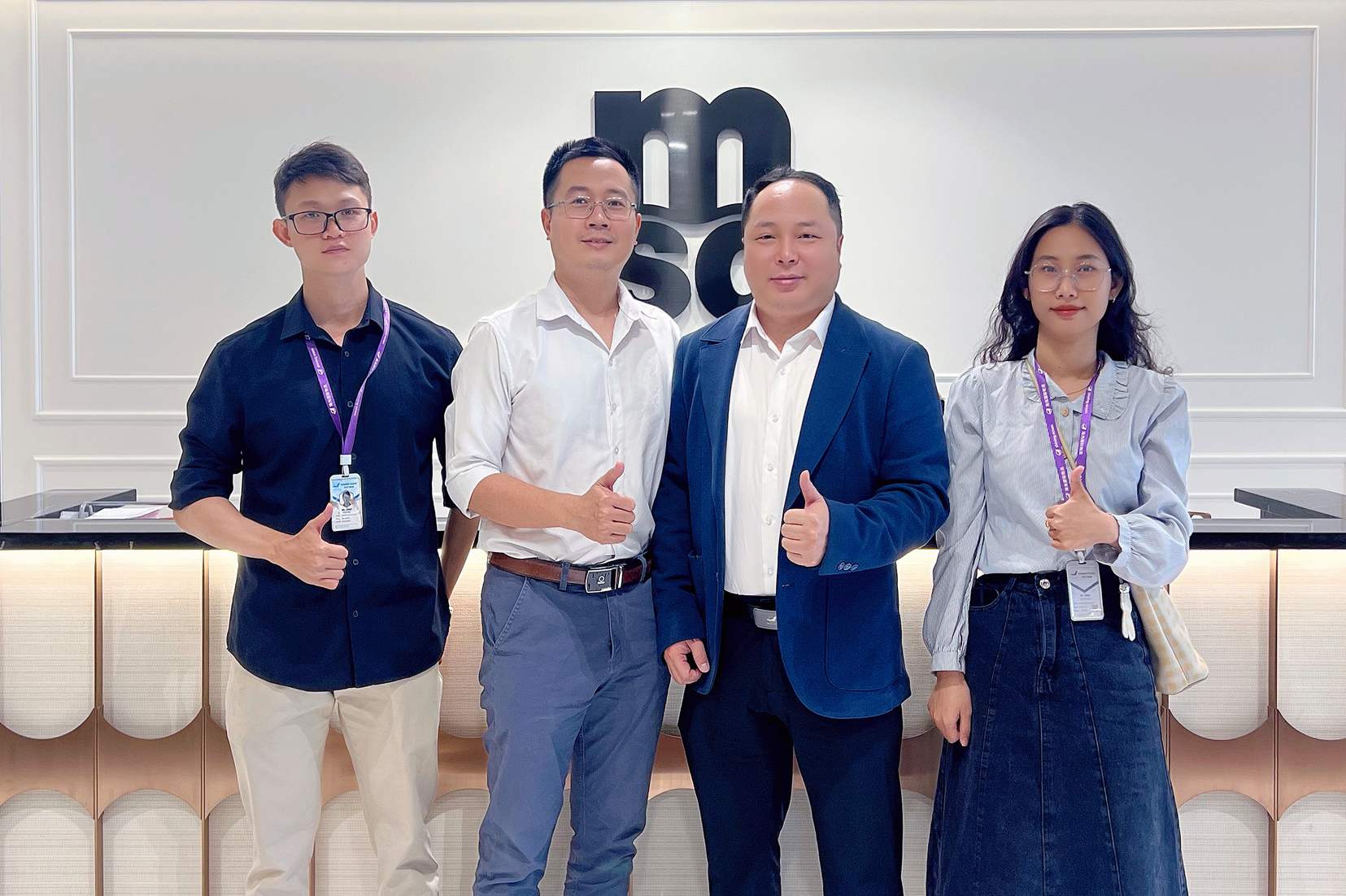Mr. Zhang from Vietnam Branch visited MSC.