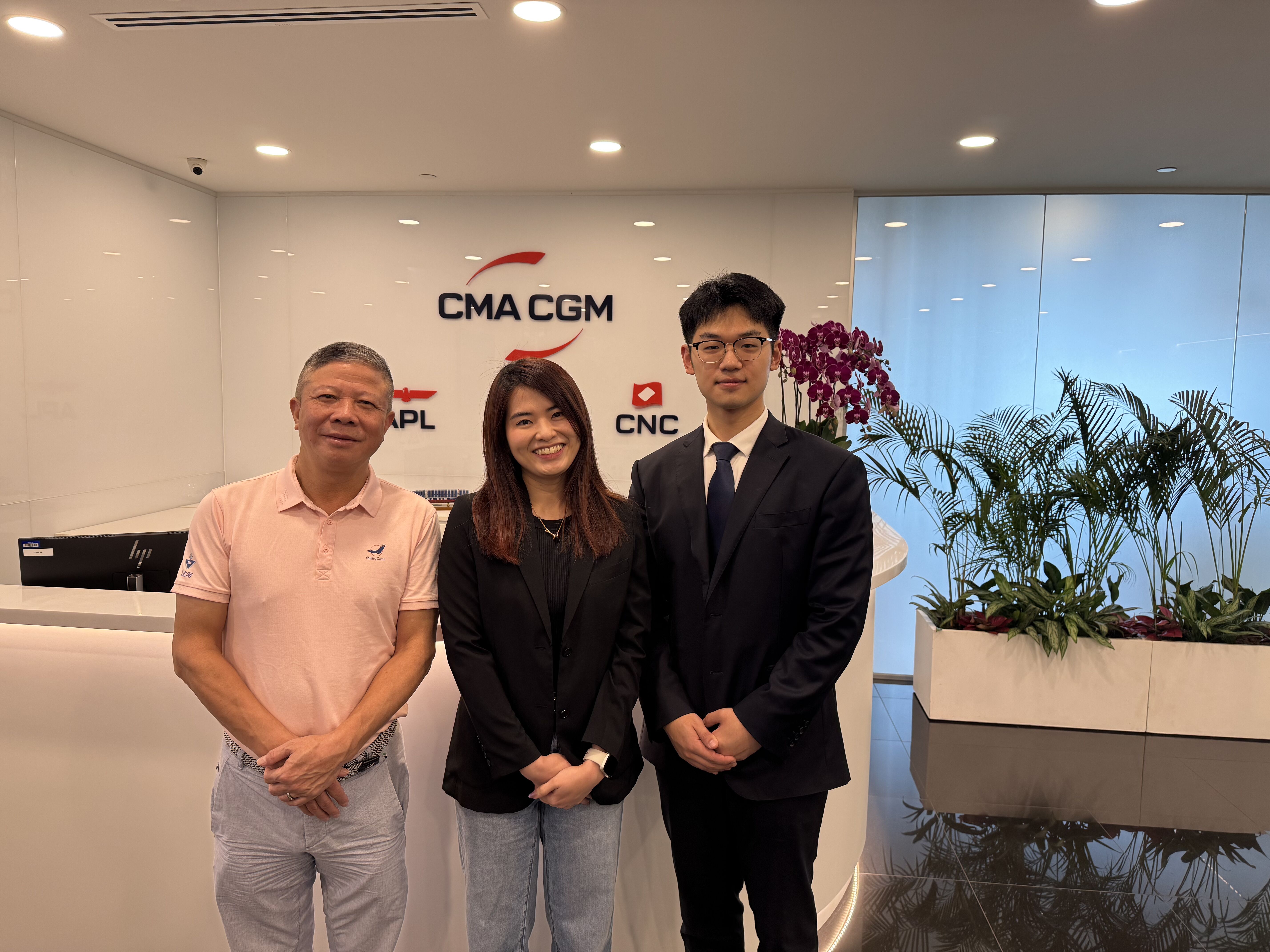 集团高管拜访CMA新加坡总部